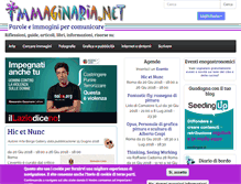 Tablet Screenshot of immaginaria.net